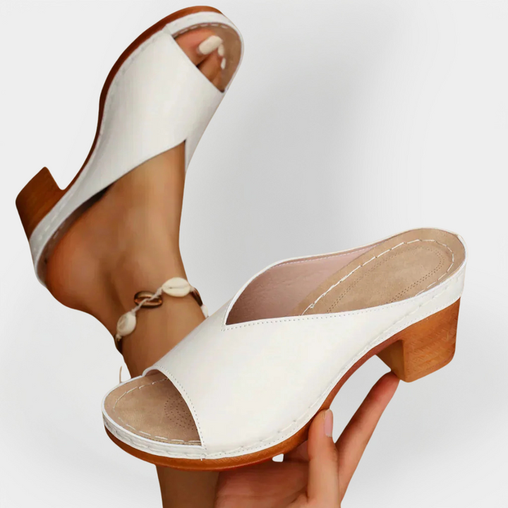 Orthopedic Sandals with Thicker Heel