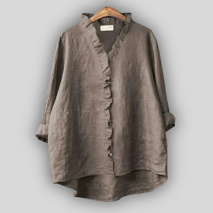 Foret Blouse Grounded Elegance