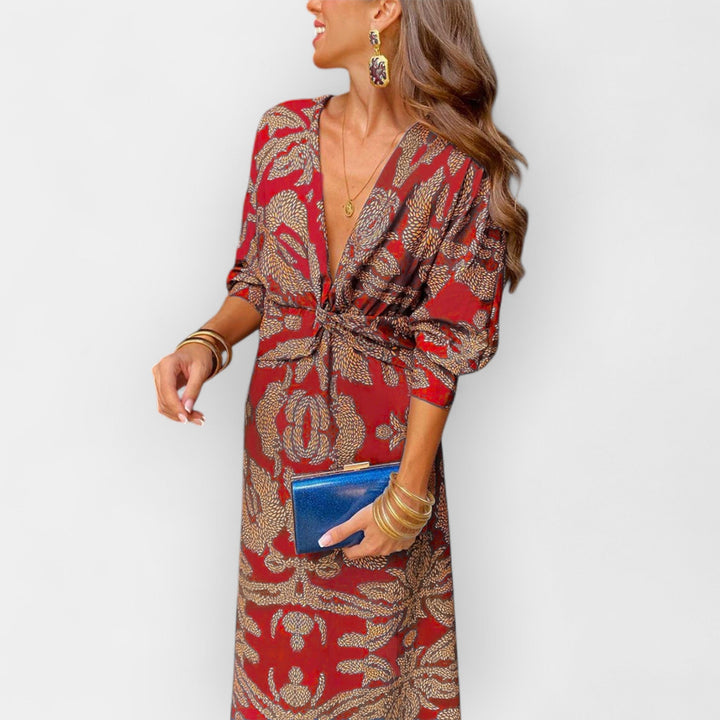 Minimalist Satin Dress