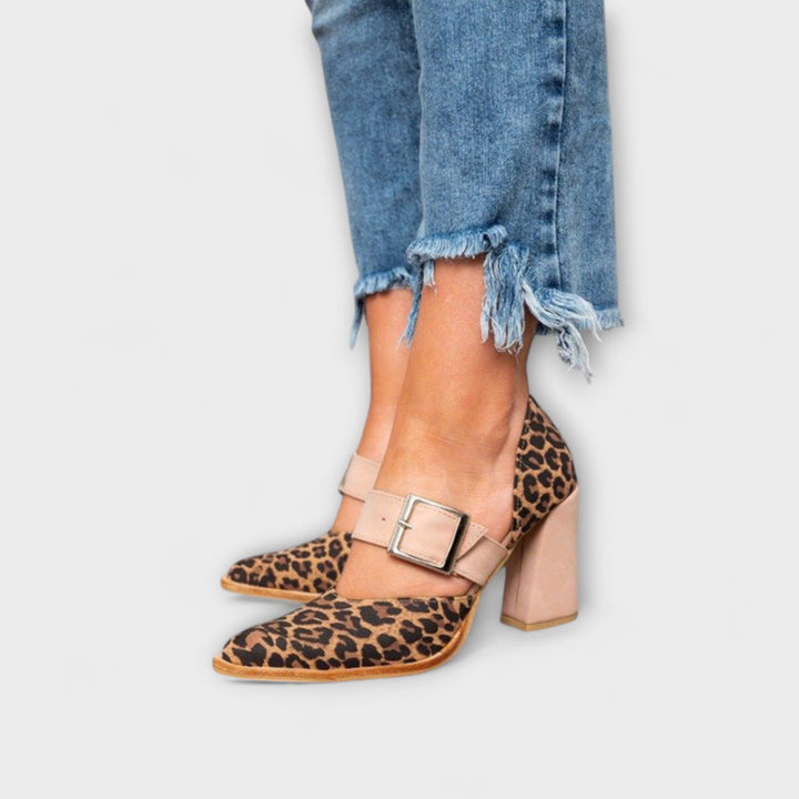 Lion Sandals with Heel