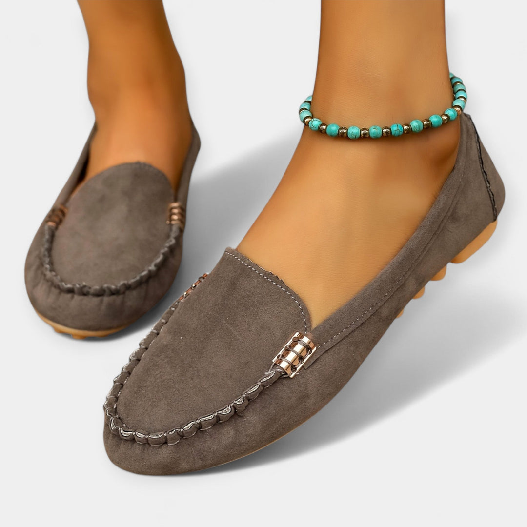 Loafers with Metal Details