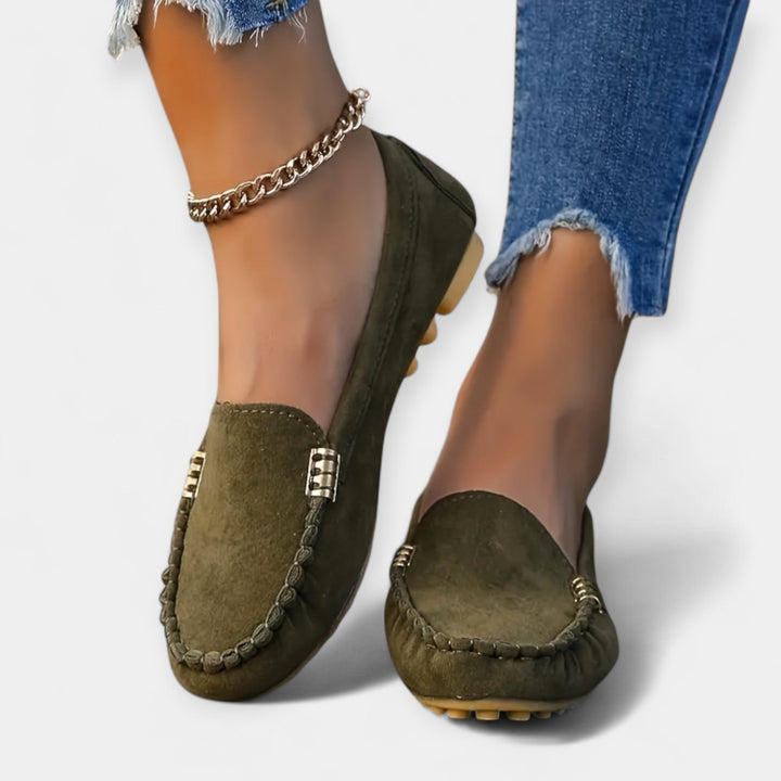 Loafers with Metal Details