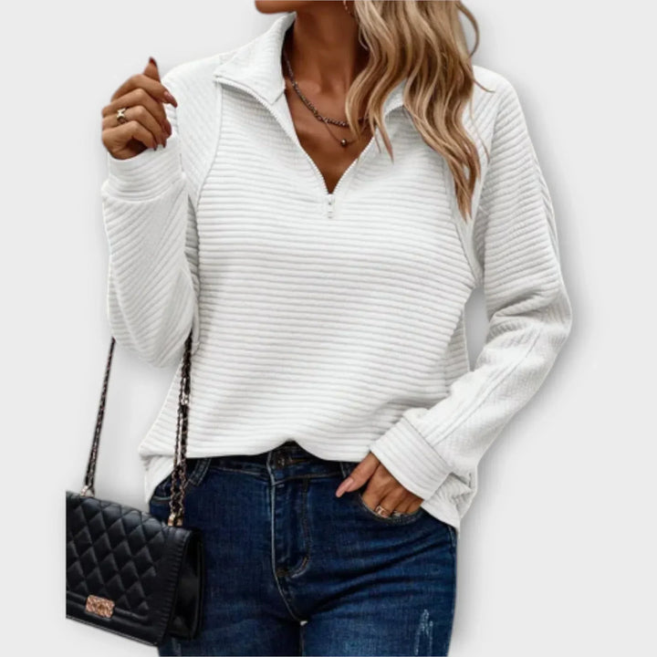 Olivia - Half Zip Pullover