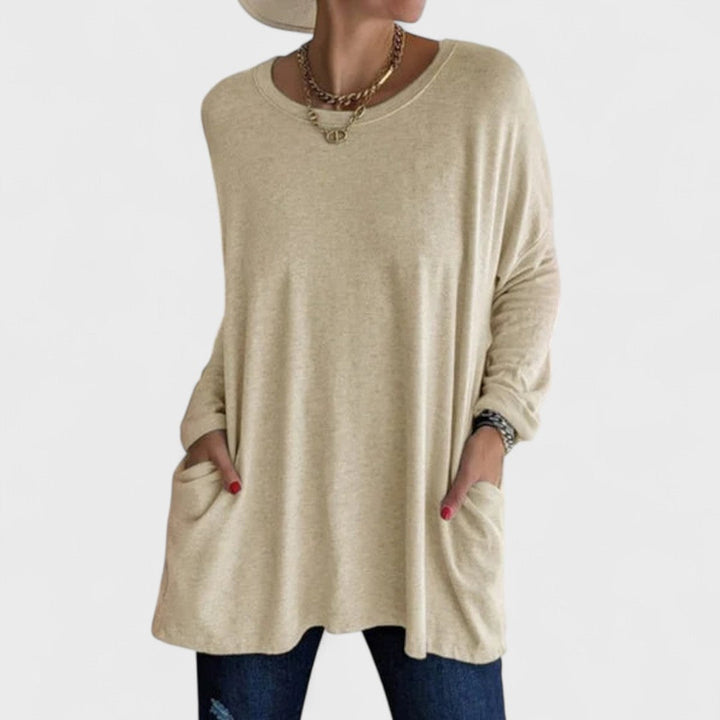 Moira - Relaxed Long Sleeve Top