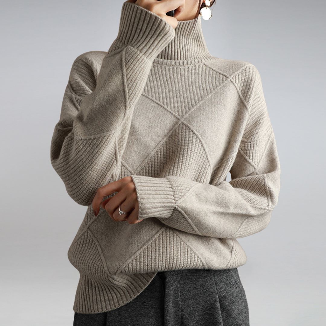 Darcy - Oversized Turtleneck Sweater