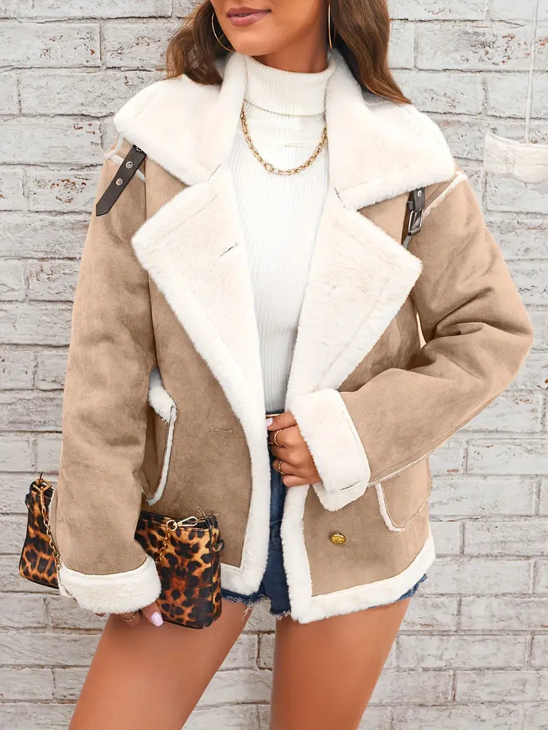 Isabella™ Winter Jacket Lined with Synthetic Fur