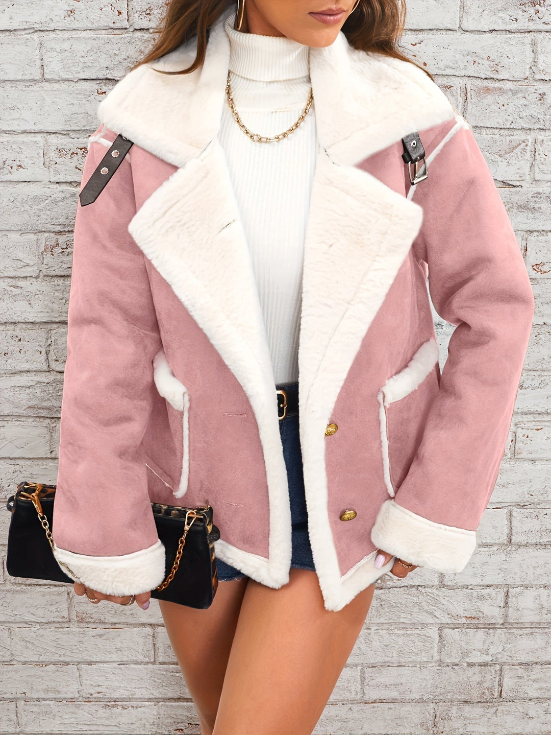 Isabella™ Winter Jacket Lined with Synthetic Fur
