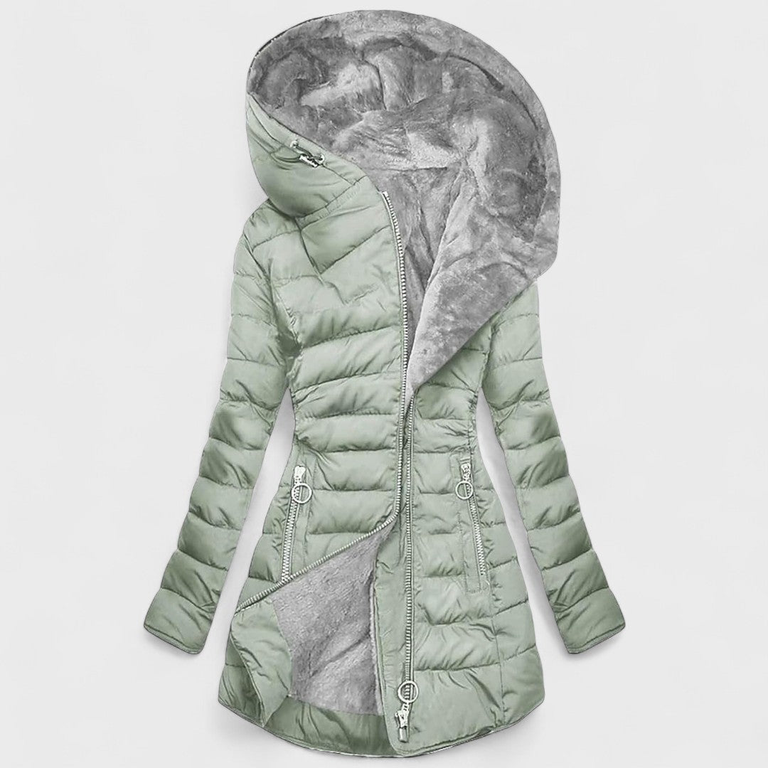 Lora - Lightweight and Warm Mid-Length Jacket