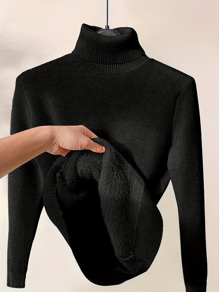Zoe - Soft High Neck Sweater