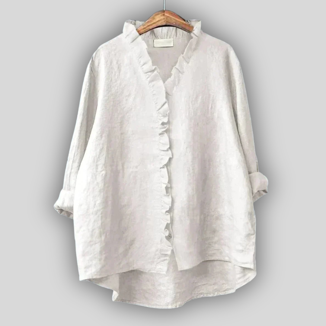 Foret Blouse Grounded Elegance