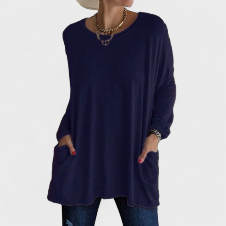 Moira - Relaxed Long Sleeve Top