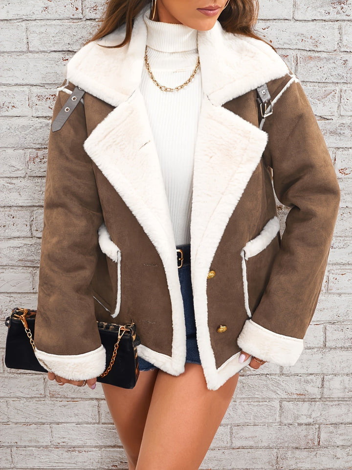 Isabella™ Winter Jacket Lined with Synthetic Fur