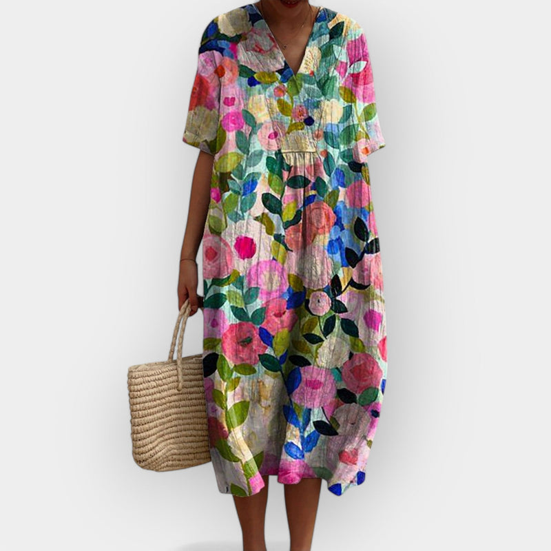 Flower Dress for Summer Days
