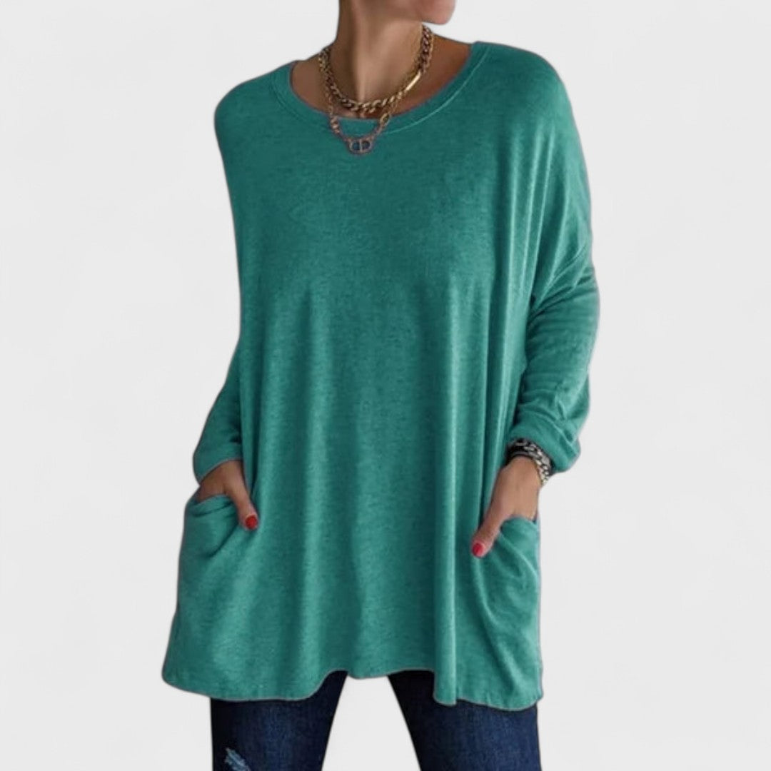 Moira - Relaxed Long Sleeve Top