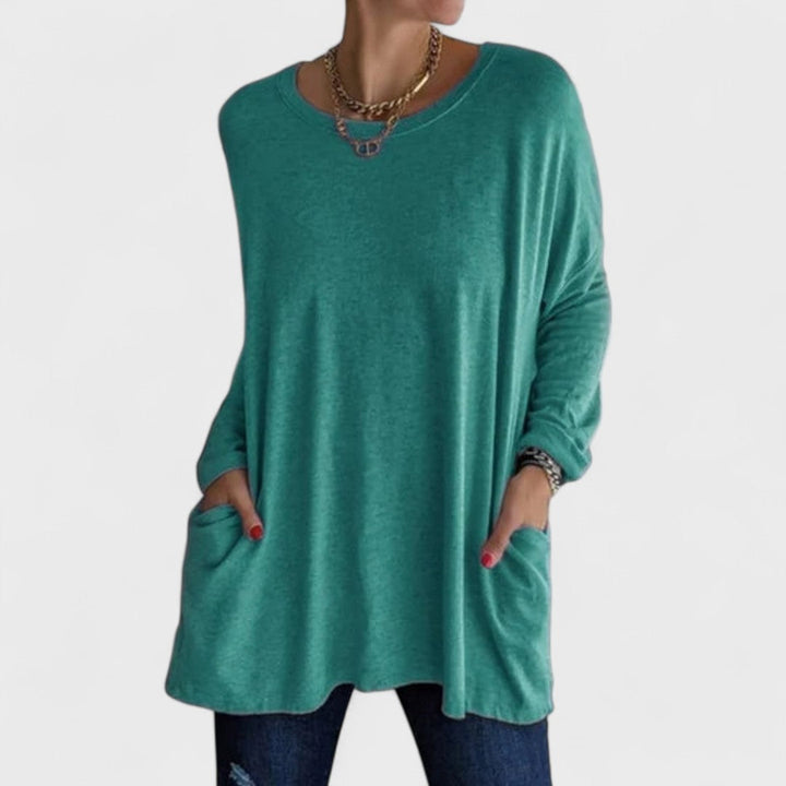 Moira - Relaxed Long Sleeve Top