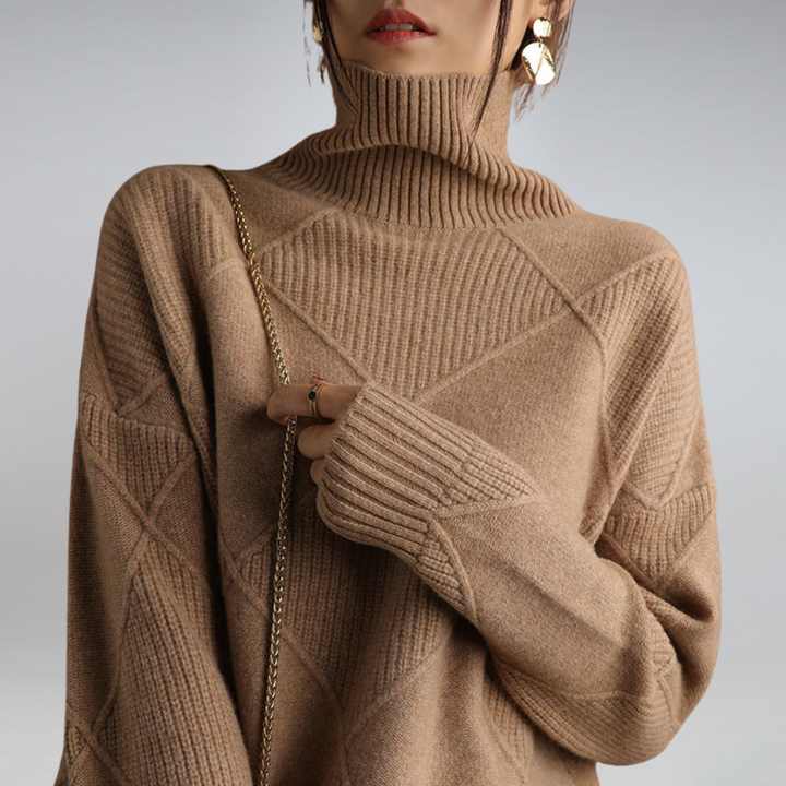 Darcy - Oversized Turtleneck Sweater