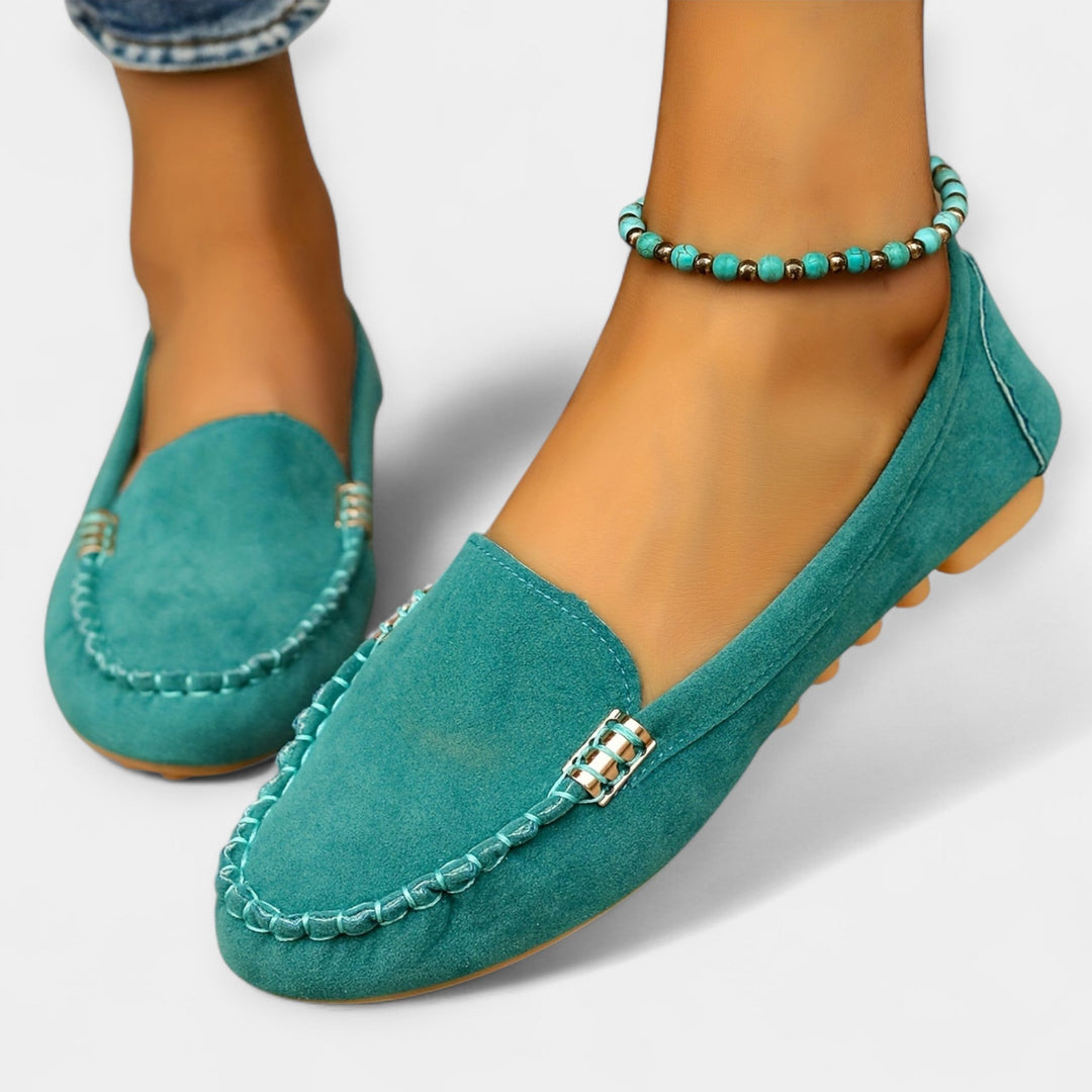 Loafers with Metal Details