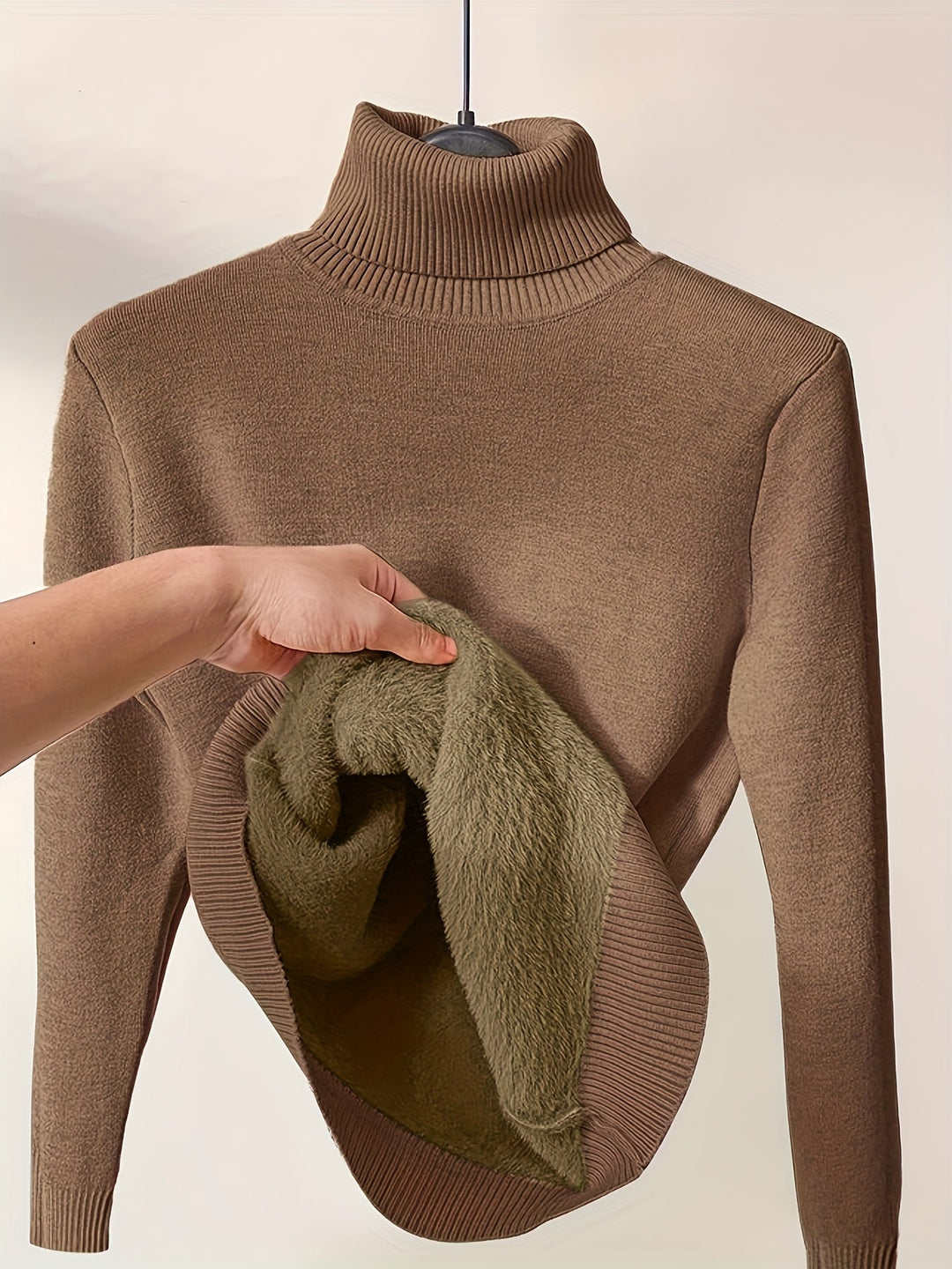 Zoe - Soft High Neck Sweater
