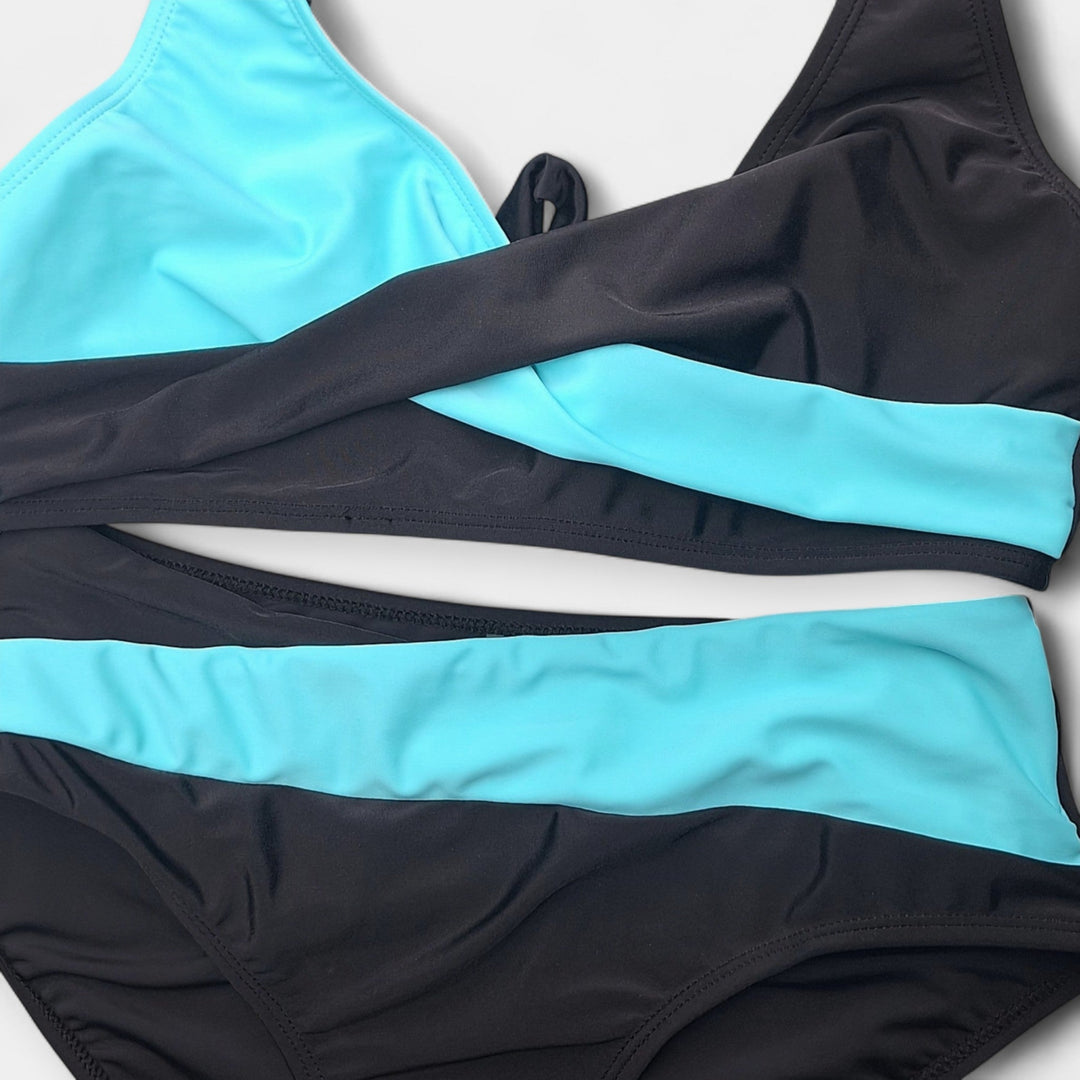 Bikini with Cross Neck