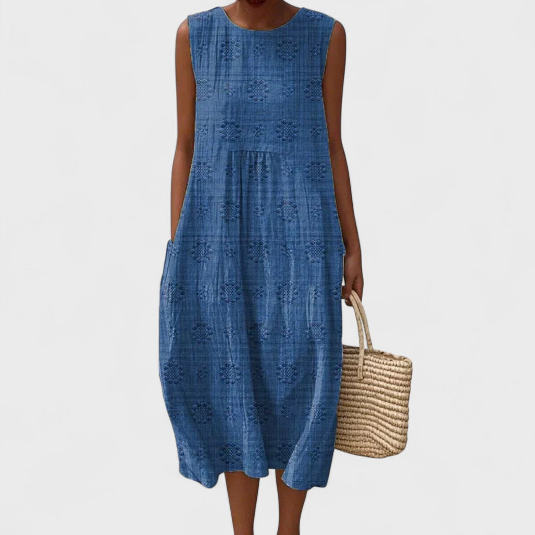 Aikaterini – Casual Chic Dress with Pockets