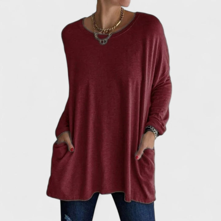 Moira - Relaxed Long Sleeve Top