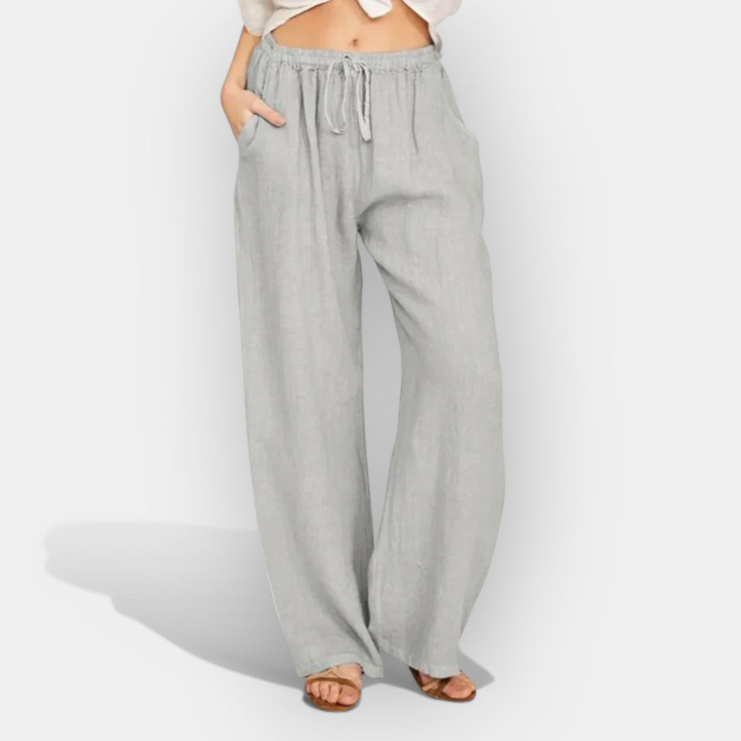 Summer Linen Pants Airy