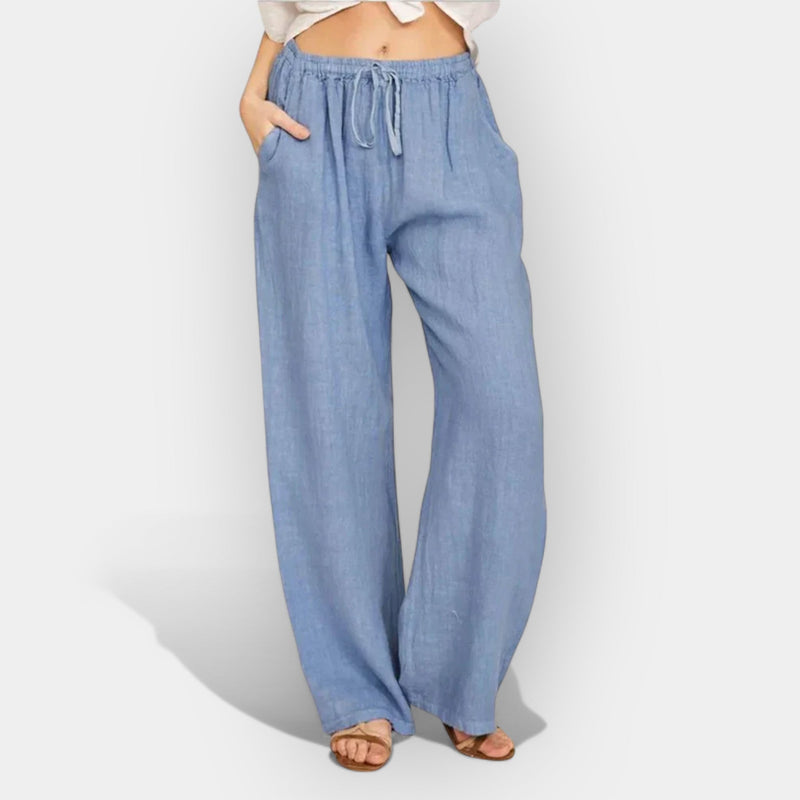 Summer Linen Pants Airy