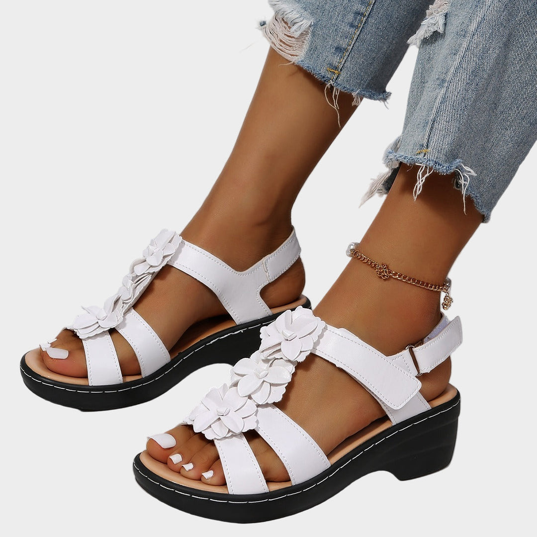 Burgundy Sandals – Orthopedic
