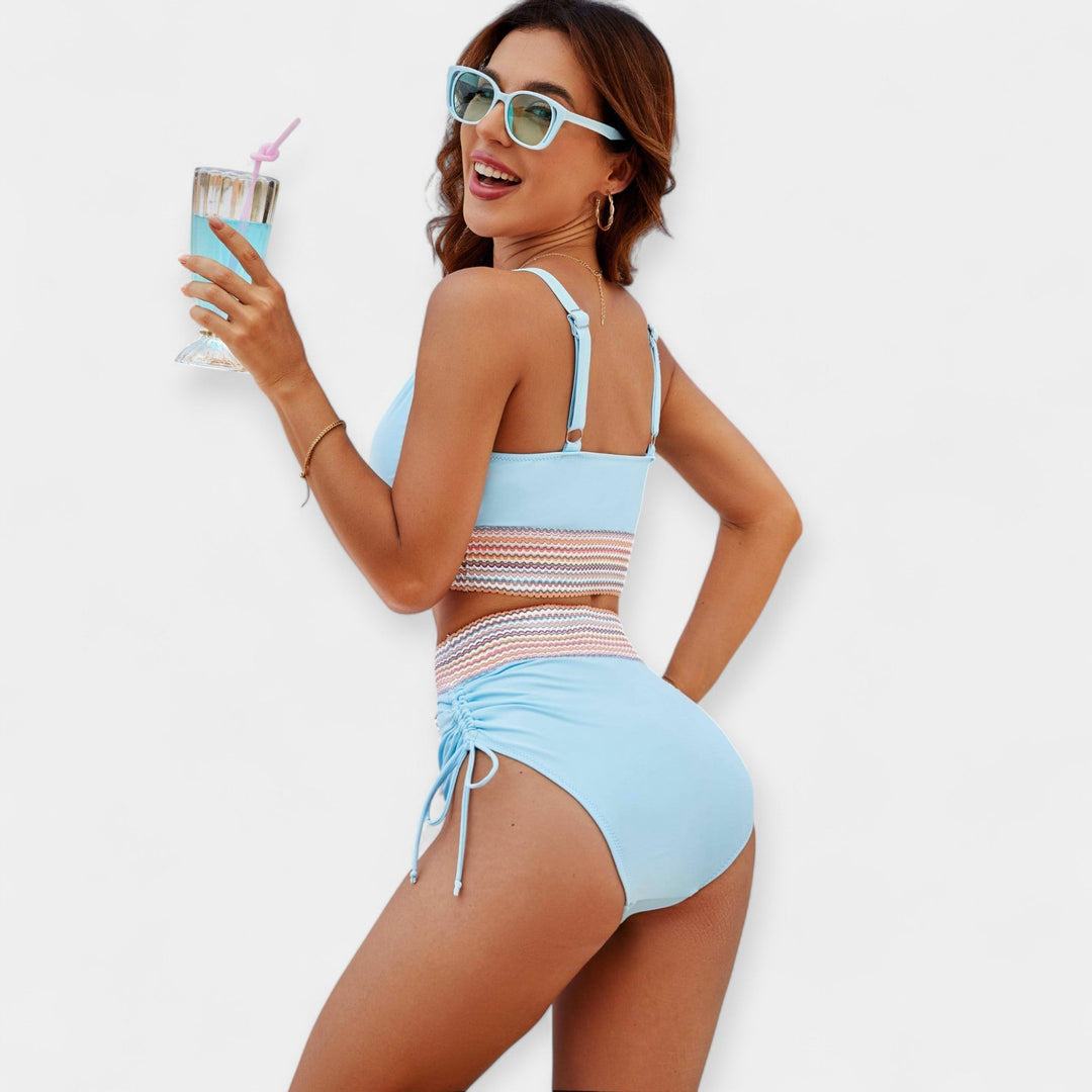 High-Waisted Bikini with Reinforcement