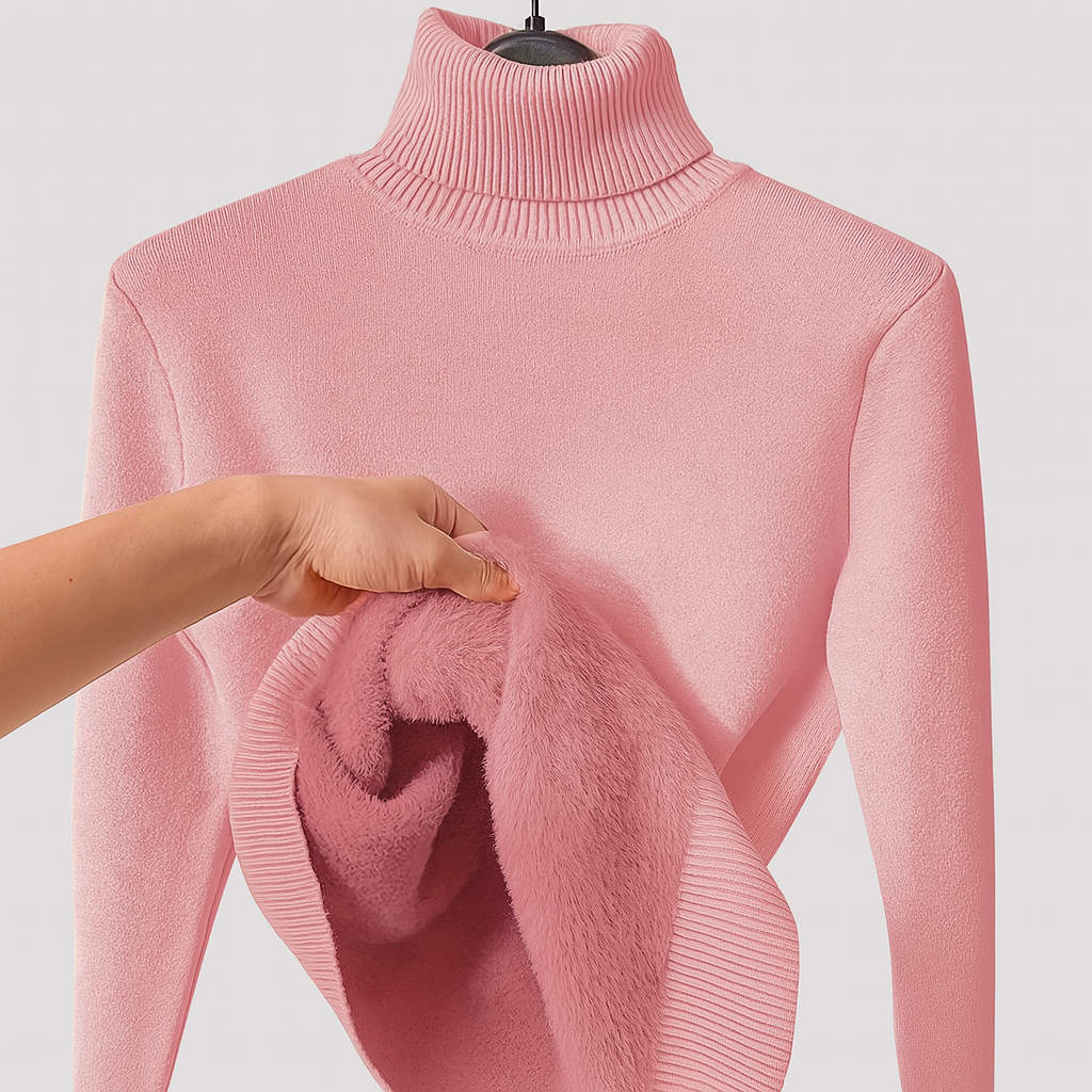 Zoe - Soft High Neck Sweater
