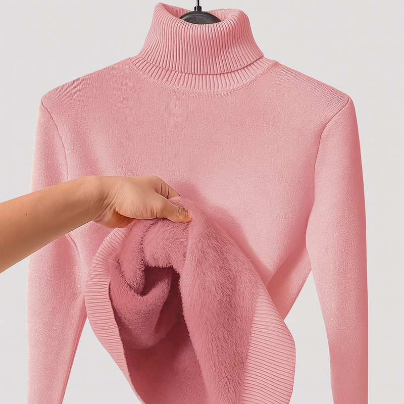 Zoe - Soft High Neck Sweater