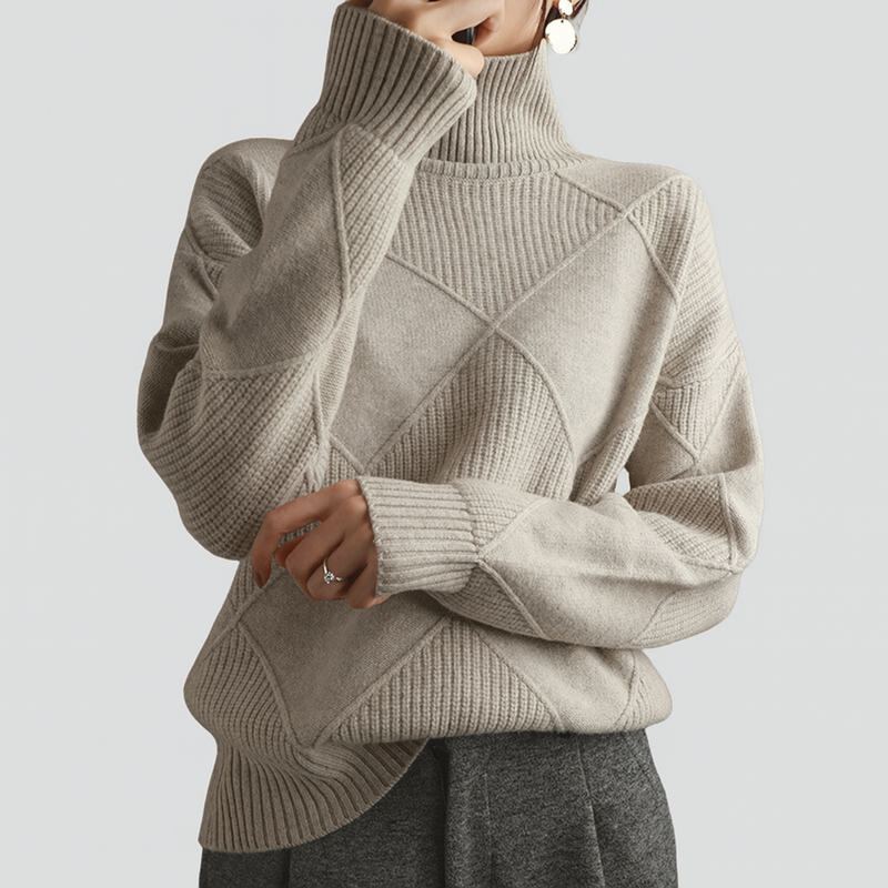 Darcy - Oversized Turtleneck Sweater