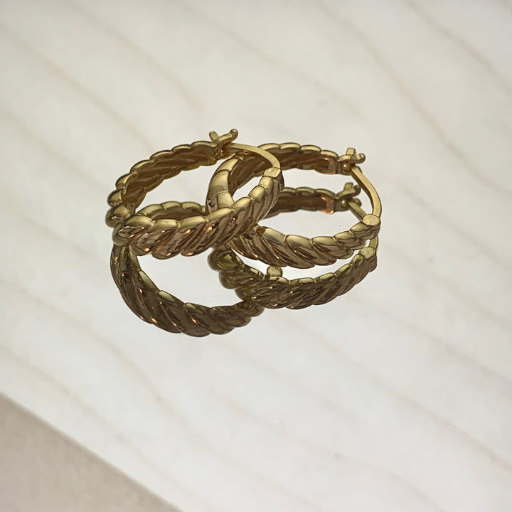 Twist Style Earrings