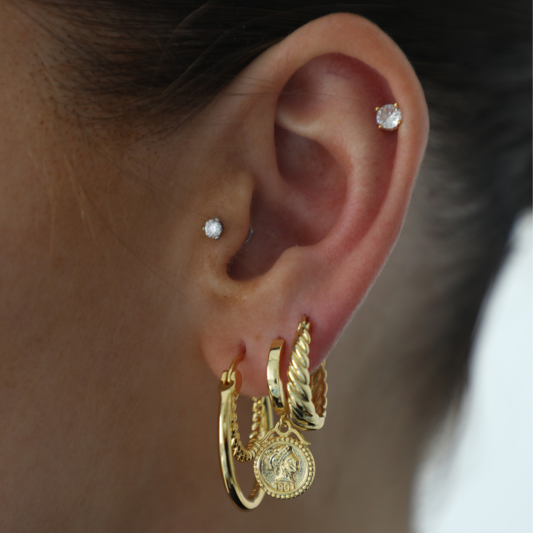 Twist Style Earrings