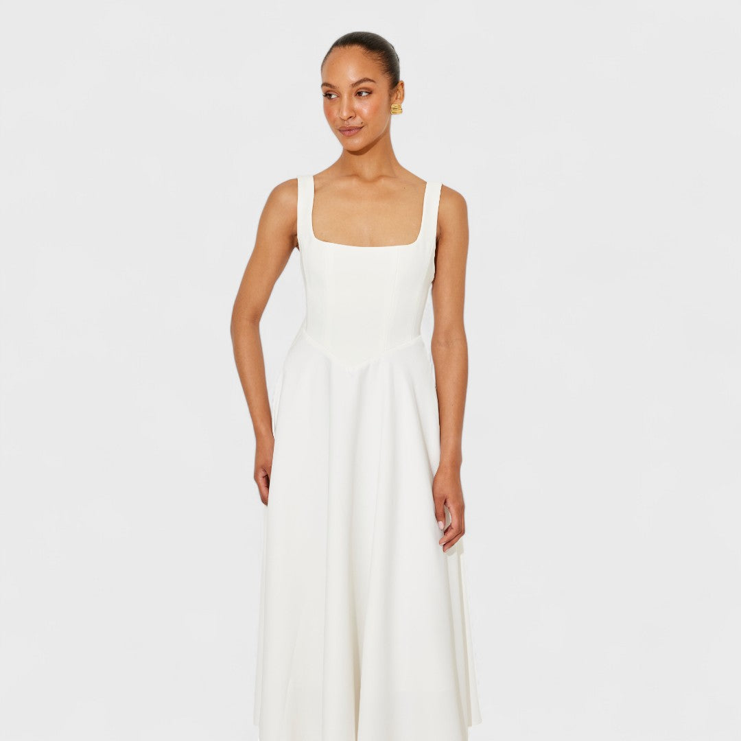 Amelia – Timeless Flowing Midi Dress