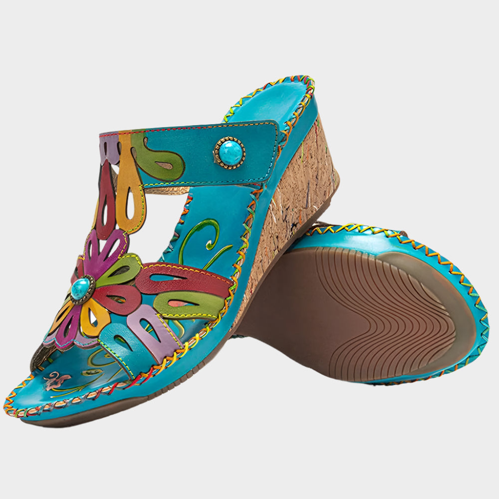 Heeled Sandals with Comfort