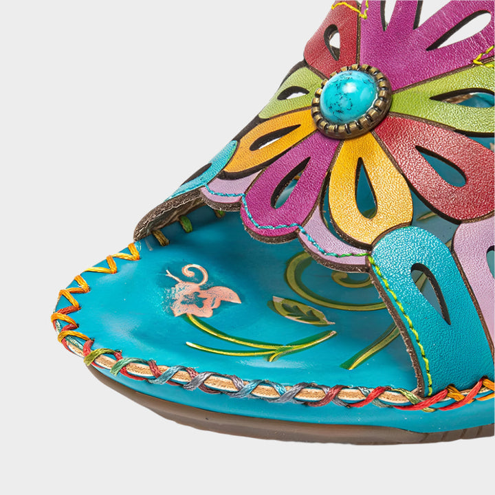 Heeled Sandals with Comfort