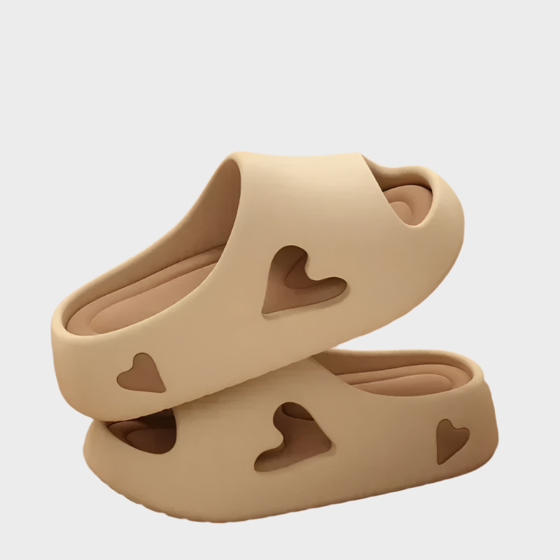 Sandalettes with Legendary Heart Shape