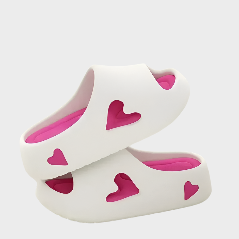 Sandalettes with Legendary Heart Shape