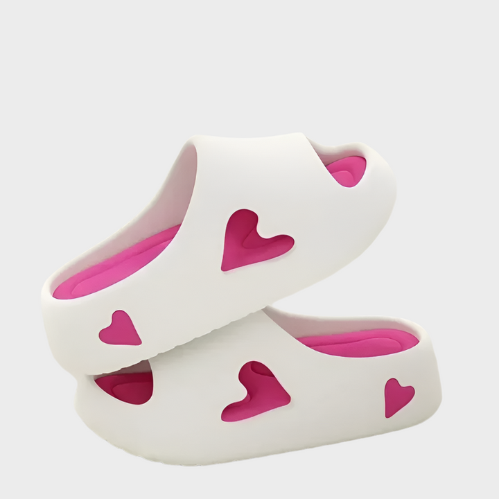 Sandalettes with Legendary Heart Shape