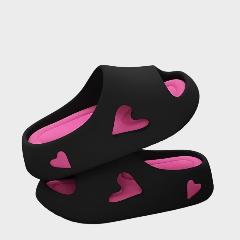 Sandalettes with Legendary Heart Shape