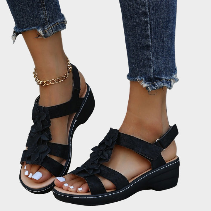 Burgundy Sandals – Orthopedic