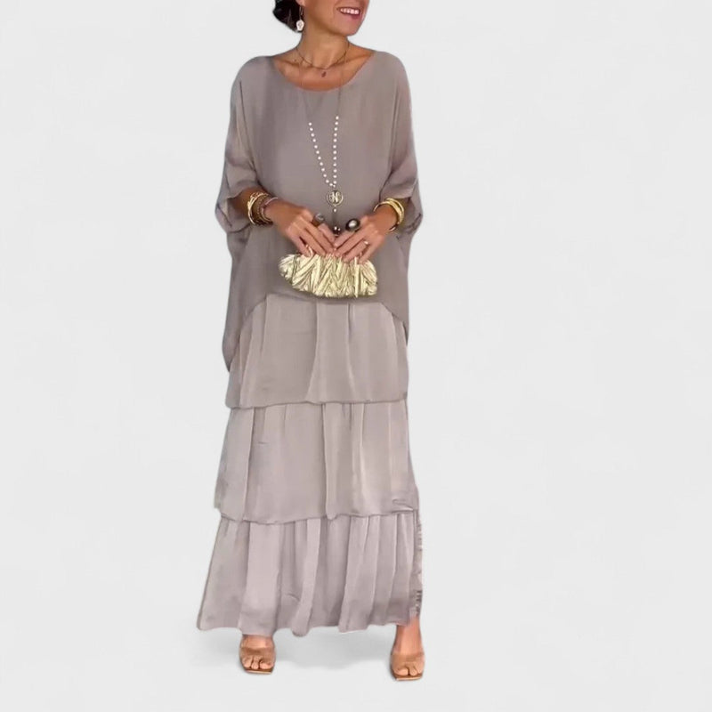 Nora - Elegant Boho Casual Chiffon Dress