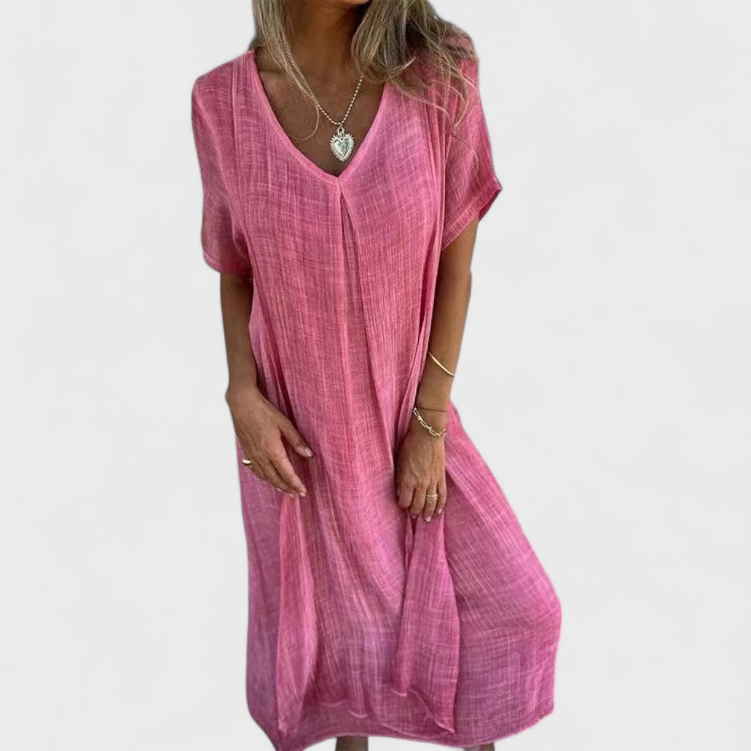 Naia - V-Neck Dress