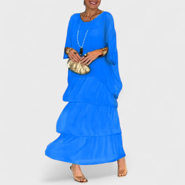 Nora - Elegant Boho Casual Chiffon Dress