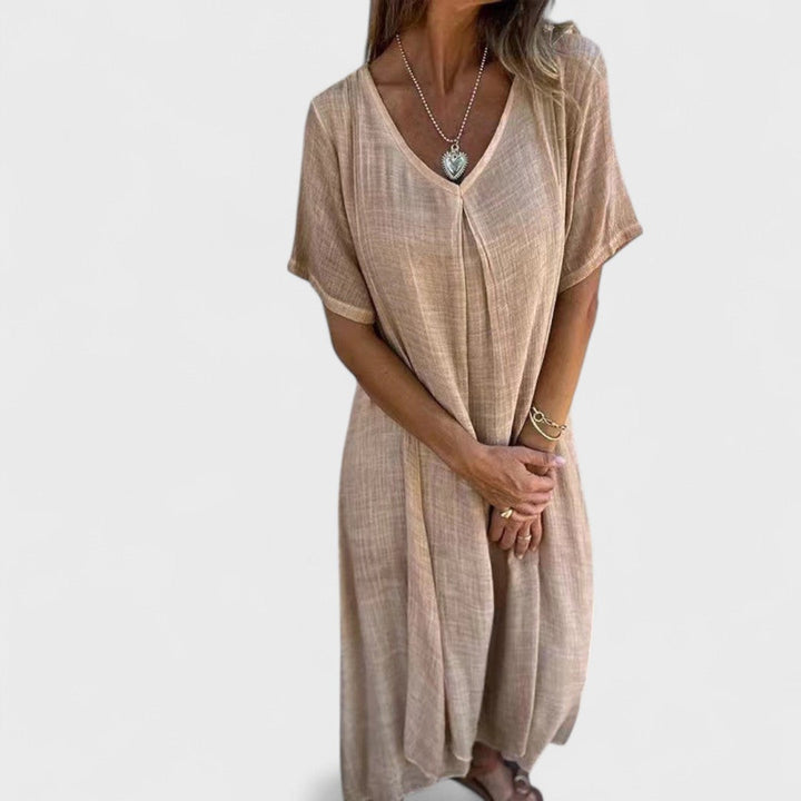 Naia - V-Neck Dress