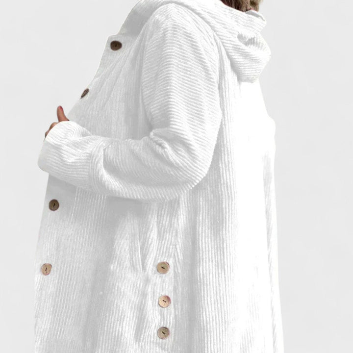 Cordia - Corduroy Hooded Jacket