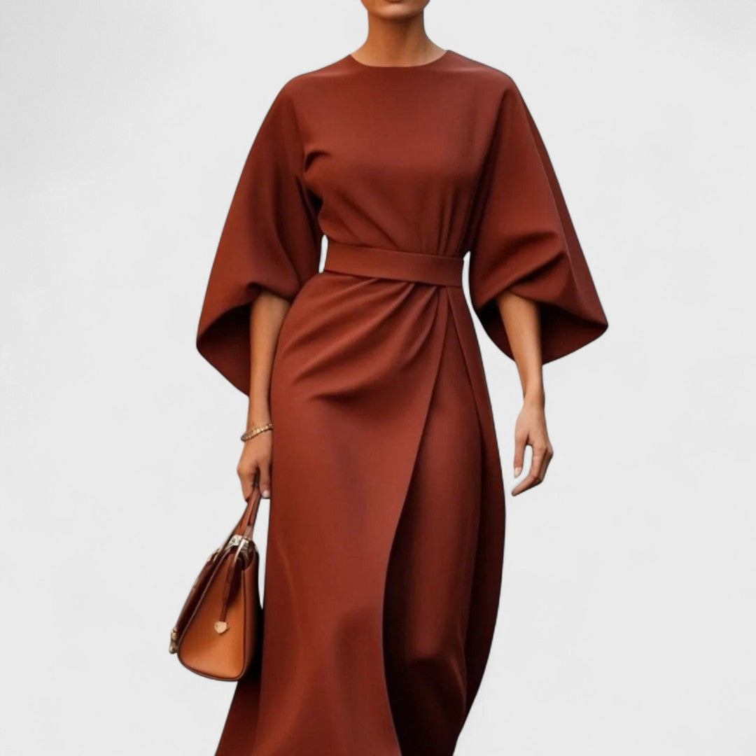 Louise - Elegant Dress with Belt
