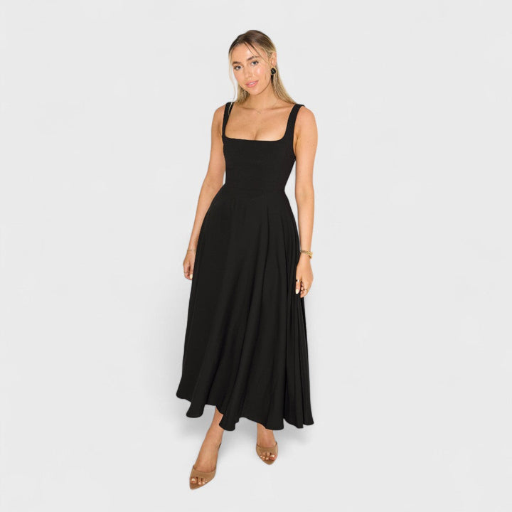 Amelia – Timeless Flowing Midi Dress