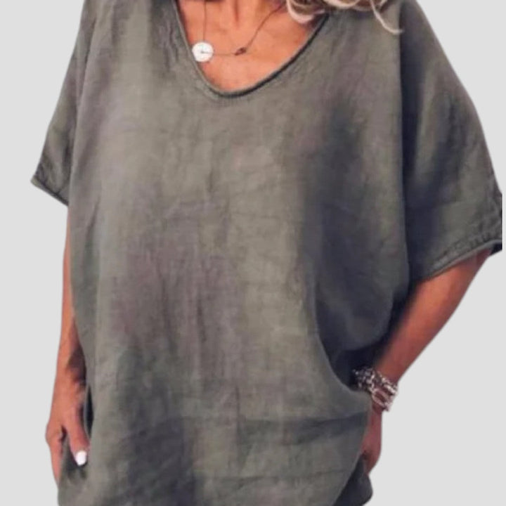 ANNA: COMFORTABLE AND FLOWY BLOUSE